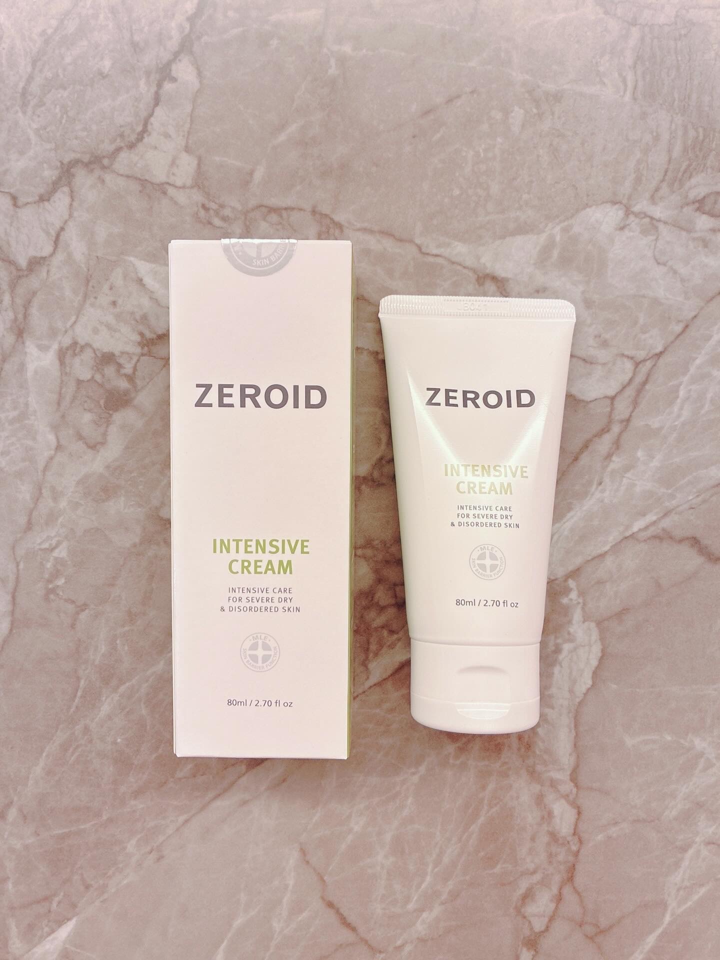 インテンシブクリーム/ZEROID/フェイスクリームを使ったクチコミ（1枚目）