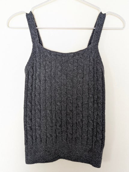 コットン混もこもこニットキャミソール/無印良品/その他を使ったクチコミ(1枚目)