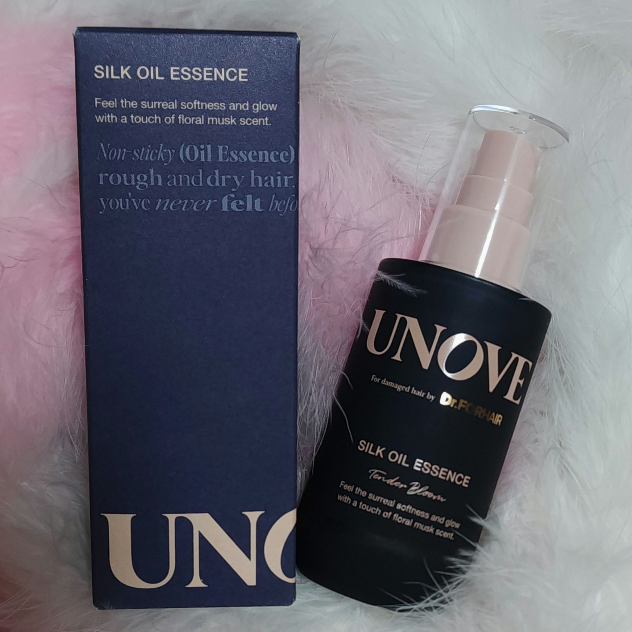 アノブ シルクオイルエッセンス/UNOVE/ヘアオイルを使ったクチコミ（1枚目）