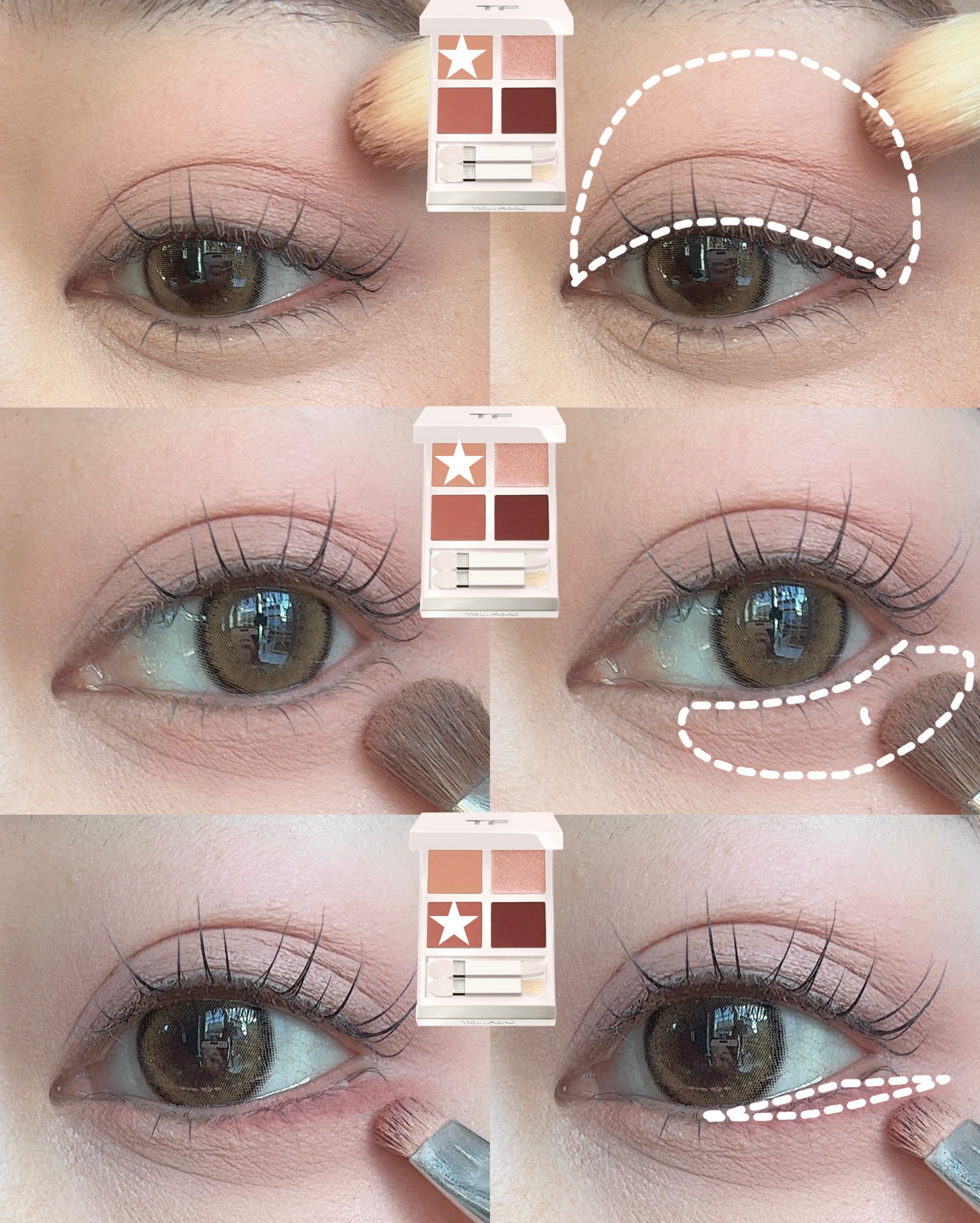 ソレイユ アイ カラー クォード/TOM FORD BEAUTY/アイシャドウパレットを使ったクチコミ（2枚目）