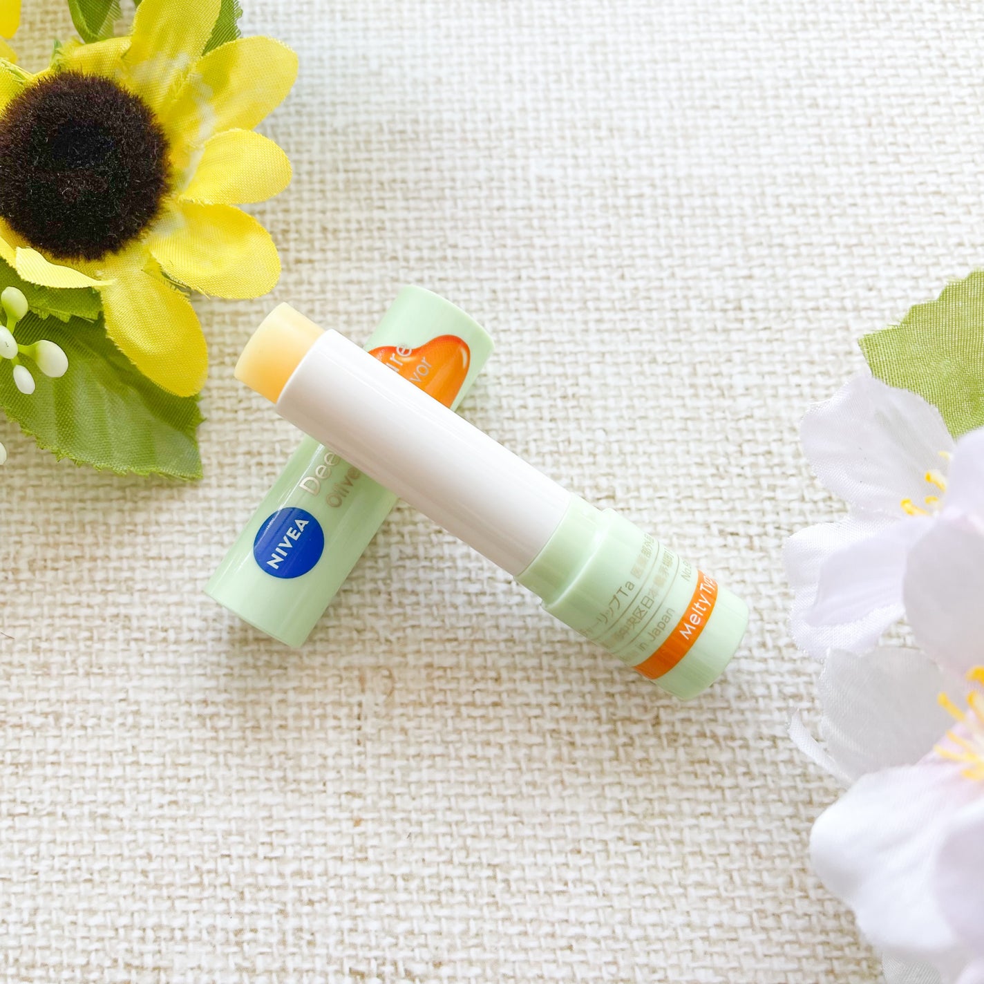 ニベア ディープモイスチャーリップ メルティタイプ/ニベア/リップクリームを使ったクチコミ(3枚目)