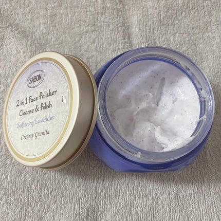 フェイスポリッシャー リラクシング(ラベンダー)/SABON/スクラブ・ゴマージュを使ったクチコミ(2枚目)