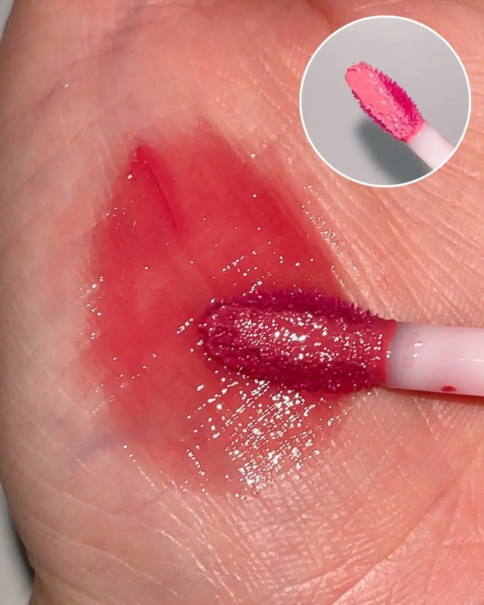 サテンリップグレイズ/thim/リップグロスを使ったクチコミ(2枚目)