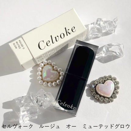 セルヴォーク ルージュ オー ミューテッドグロウ/Celvoke/口紅を使ったクチコミ(1枚目)