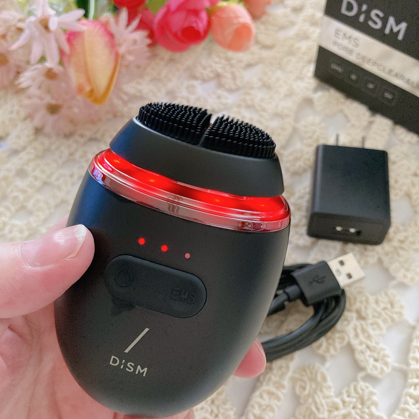 ディズム EMS ポアディープクリア&リフト ブラシ/DISM/バスグッズを使ったクチコミ(2枚目)