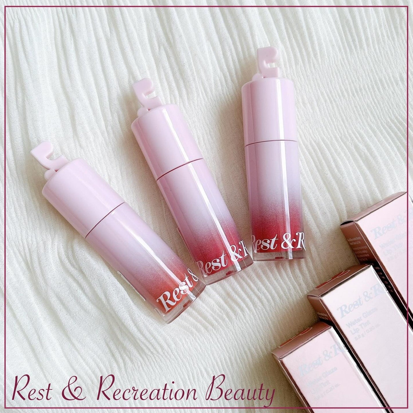 ウォーターグレーズリップティント/Rest & Recreation BEAUTY/リップティントを使ったクチコミ(1枚目)