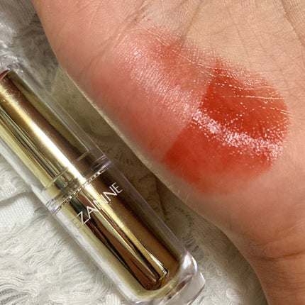 ラスティンググロスリップ/CEZANNE/口紅を使ったクチコミ(4枚目)