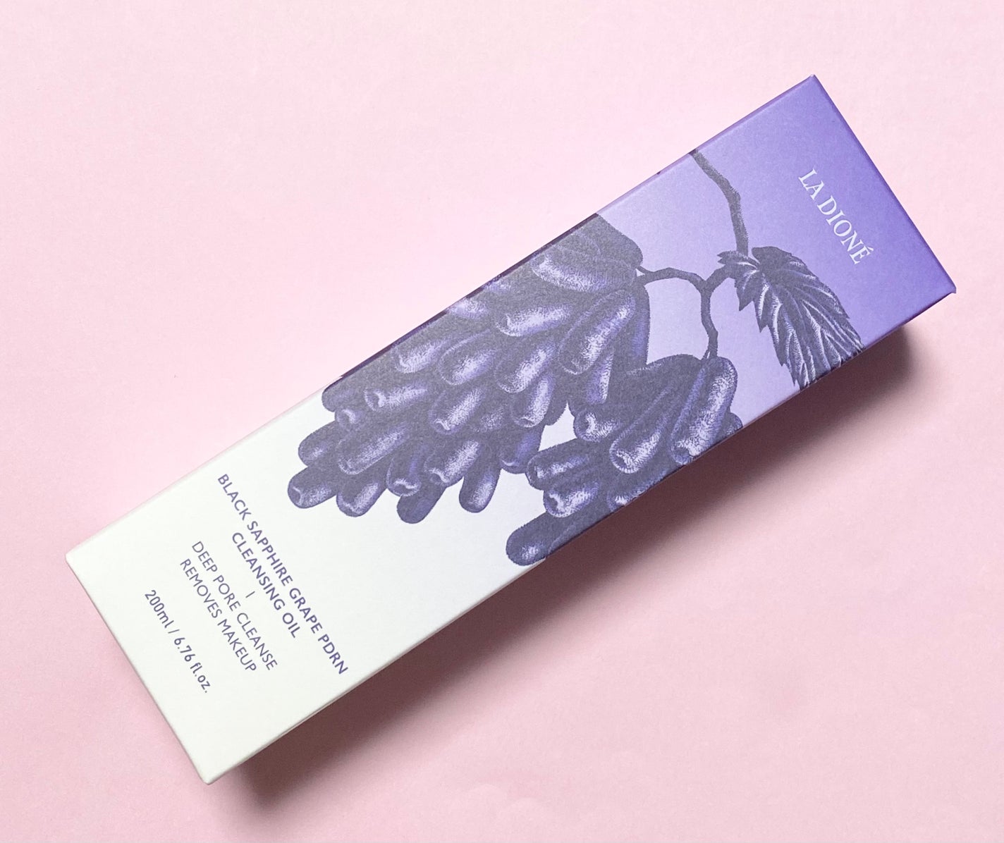 スイート サファイア ブドウ PDRN クレンジングオイル 200m/LA DIONÉ/オイルクレンジングを使ったクチコミ(1枚目)