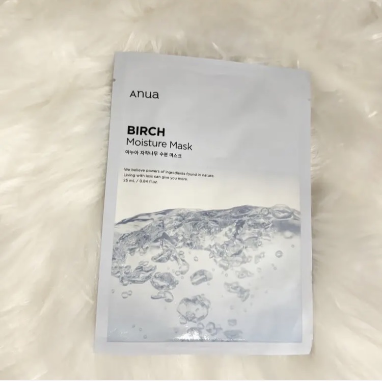 シラカバモイスチャーマスクパック/Anua/シートマスク・パックを使ったクチコミ（1枚目）