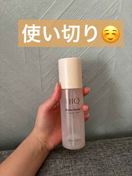 バイオームバリア クリームミスト/UIQ/ミスト状化粧水を使ったクチコミ(1枚目)