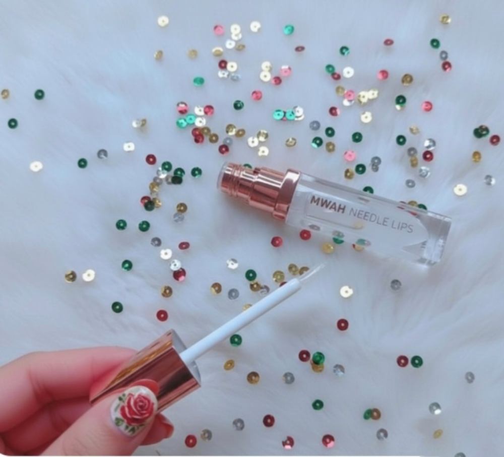 MWAH NEEDLE LIPS クリアカラー/MWAH/リッププランパーを使ったクチコミ（2枚目）