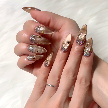 PEEL OFF BASE #8 【ポリコ】/ARKEY TOKYO/ジェルネイルを使ったクチコミ(2枚目)