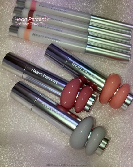 ドットオンムードワンウェイグロイティント/Heart Percent/リップティントを使ったクチコミ(2枚目)