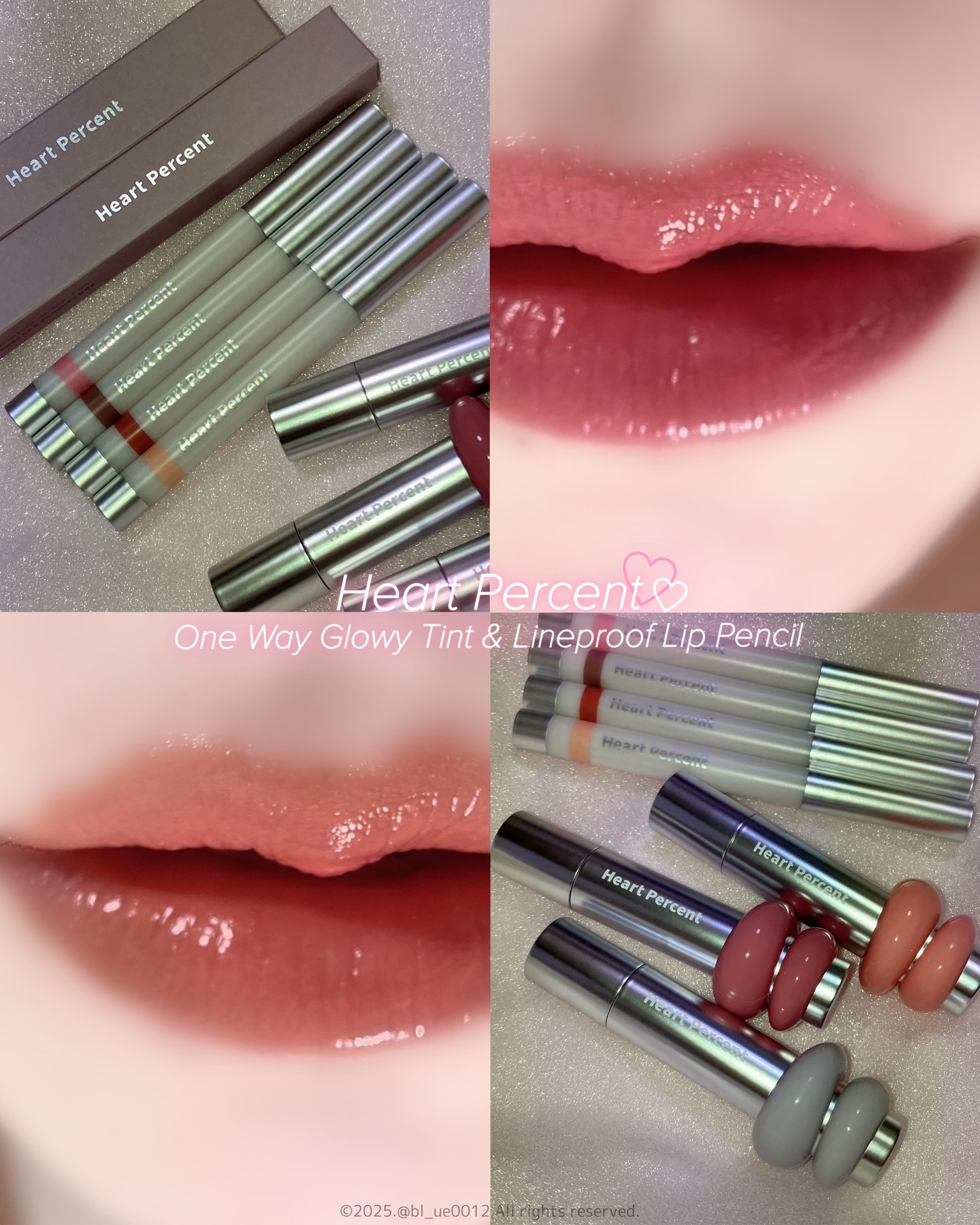 ドットオンムードワンウェイグロイティント/Heart Percent/リップティントを使ったクチコミ（1枚目）