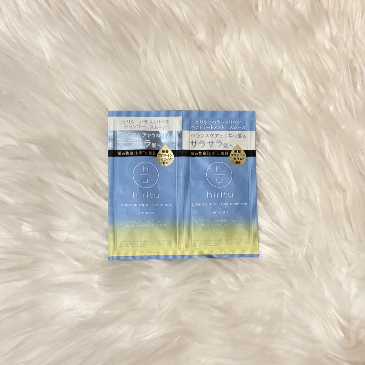 バランスリペア シャンプー/ヘアトリートメント スムース/hiritu/市販シャンプーを使ったクチコミ(1枚目)