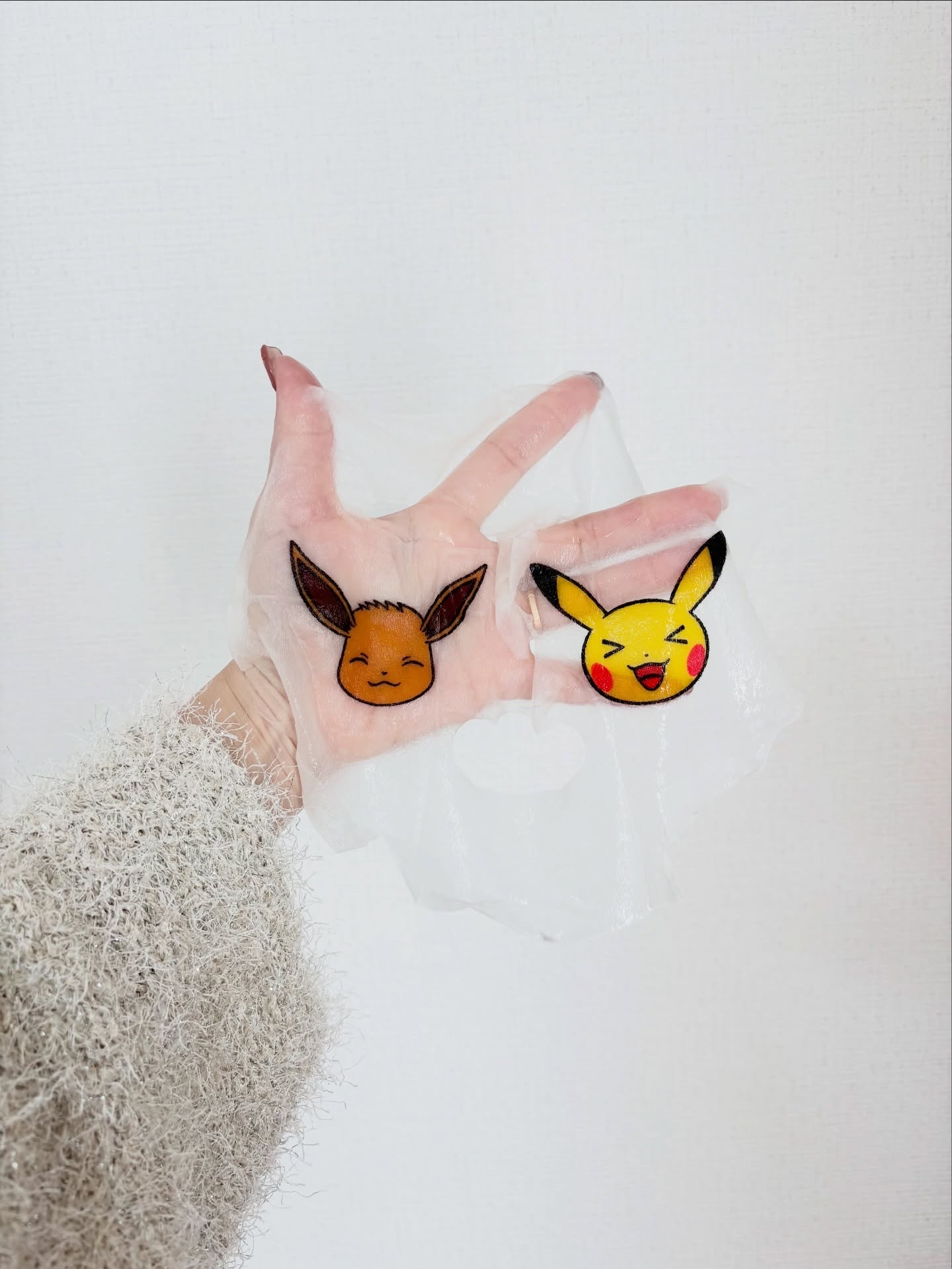 オルフェス BPS ピカチュウ・イーブイ デザイン/ALFACE+/シートマスク・パックを使ったクチコミ（3枚目）