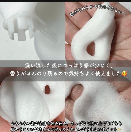 ビオレ ザ ボディ ととのい肌 フルーティ&ムスクの香り/ビオレ/ボディソープを使ったクチコミ(3枚目)