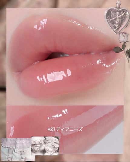 ジューシーデューイグロウティント/dasique/リップティントを使ったクチコミ(6枚目)