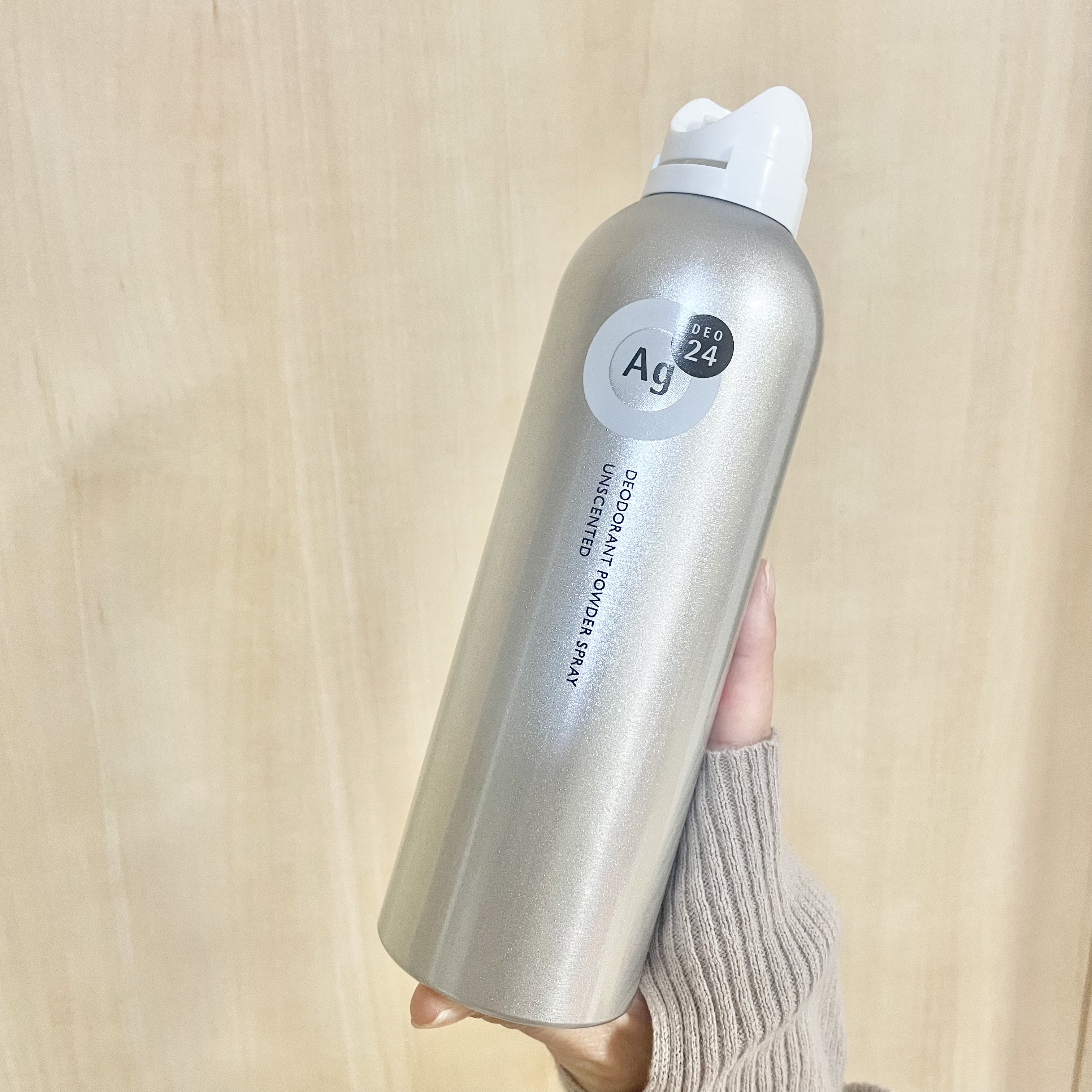 パウダースプレー （無香性）/エージーデオ24/デオドラント・制汗剤を使ったクチコミ（2枚目）