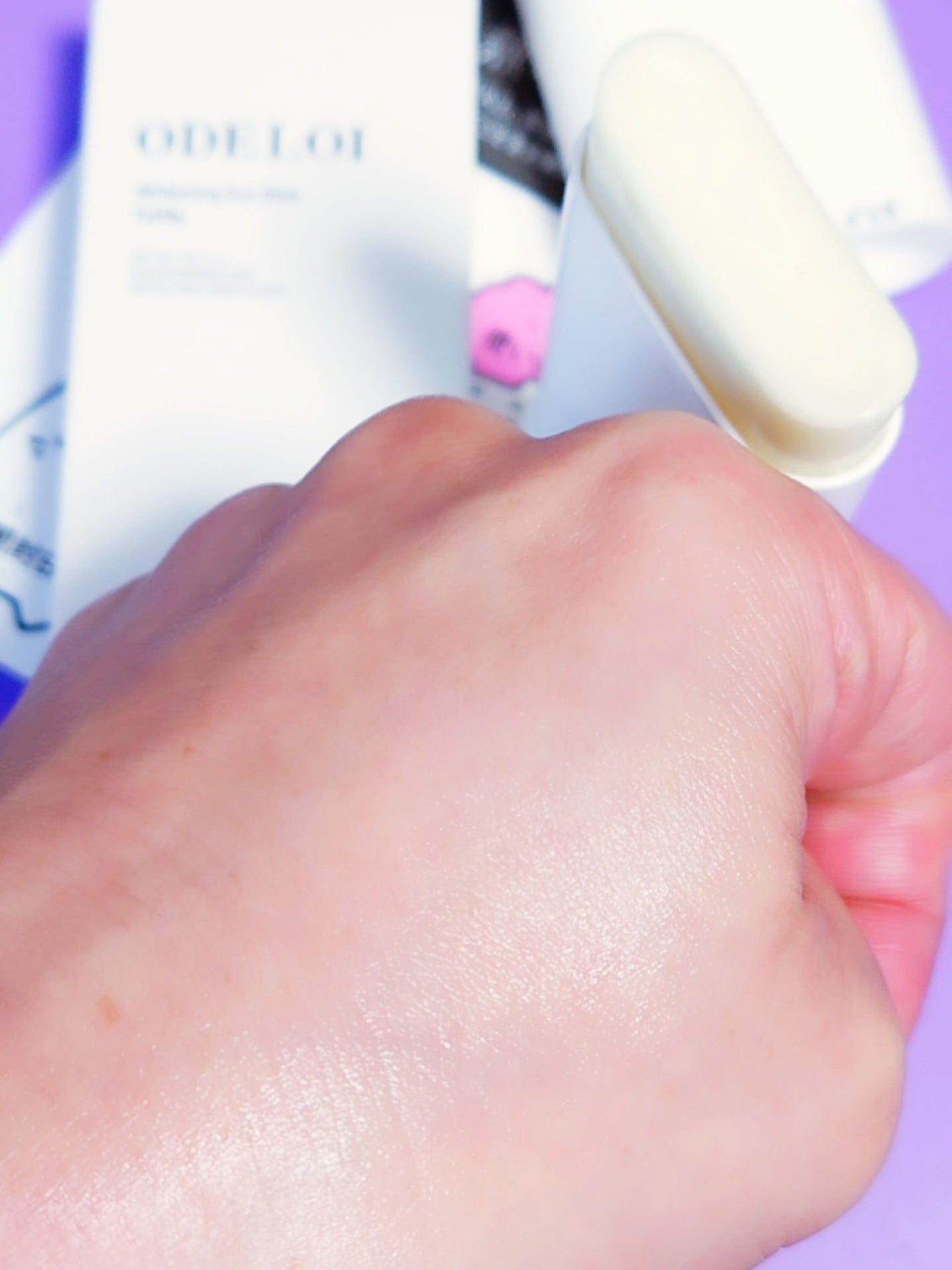 トーンアップサンスティック・フィリディ/ODELOI/日焼け止めスティックを使ったクチコミ(5枚目)