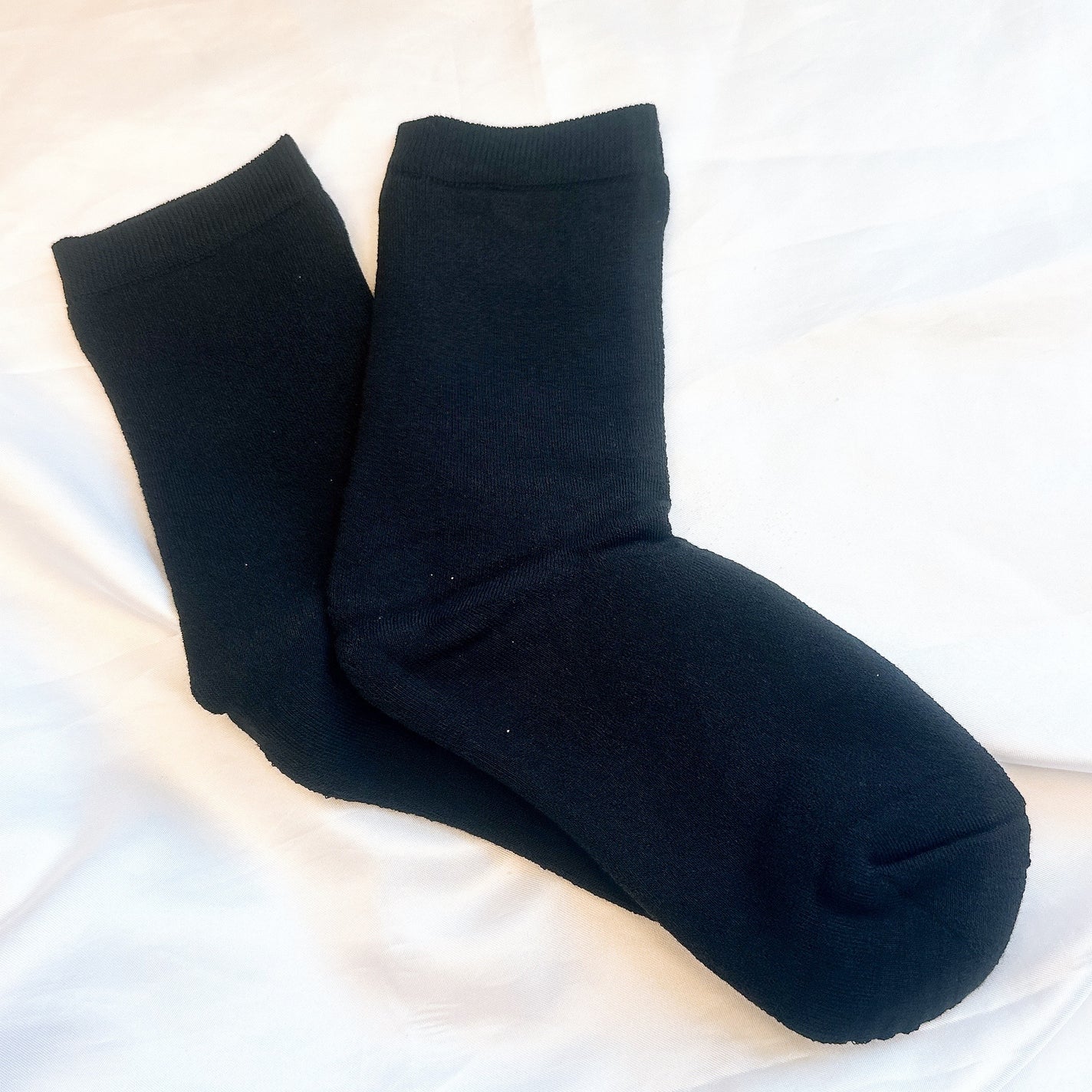 ココピタプラス あったか実感 レディース レギュラー丈(クルー丈) /okamoto/暖かい靴下を使ったクチコミ(2枚目)