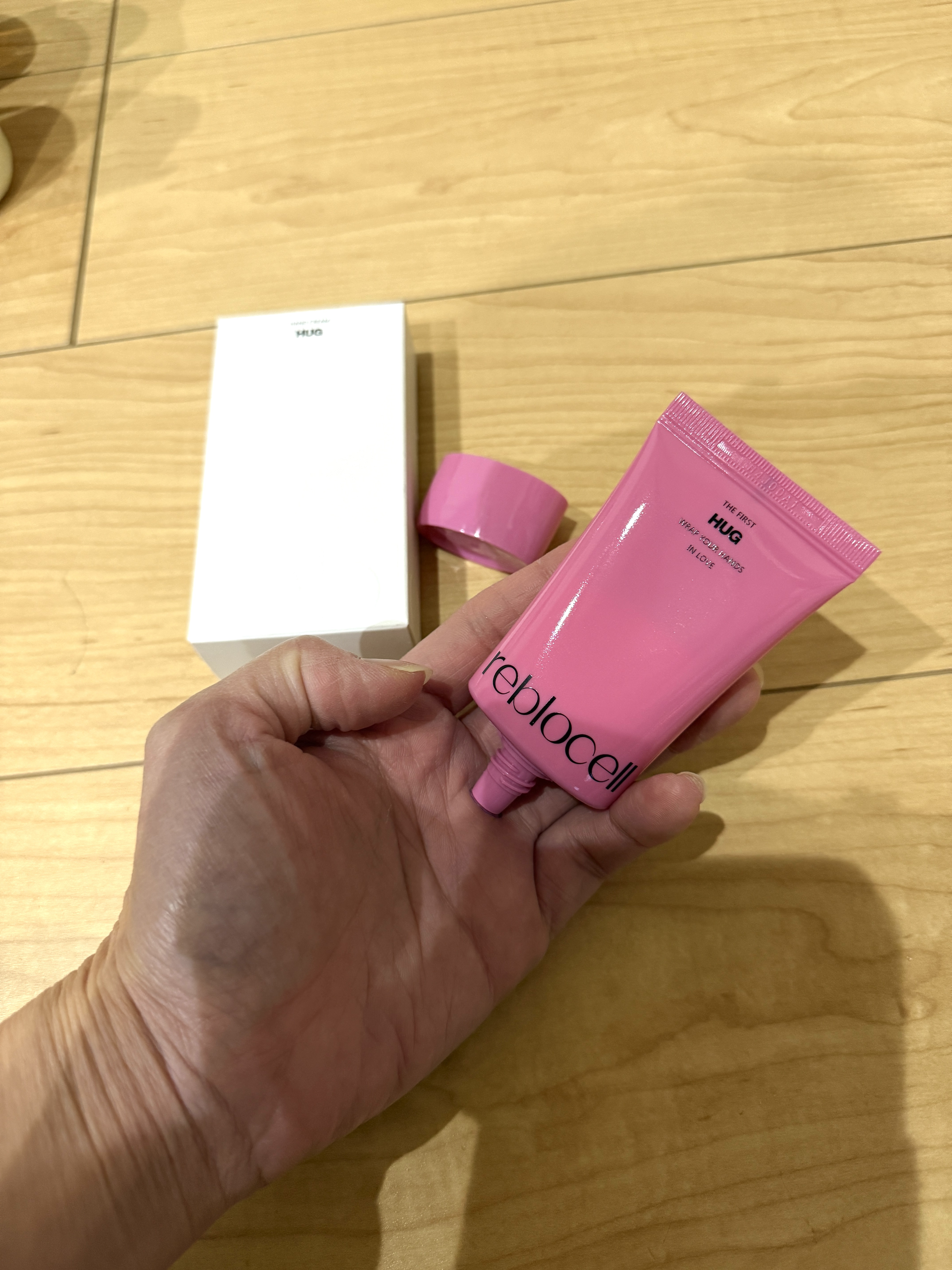 HUG ハンドクリーム/reblocell/ハンドクリームを使ったクチコミ（2枚目）