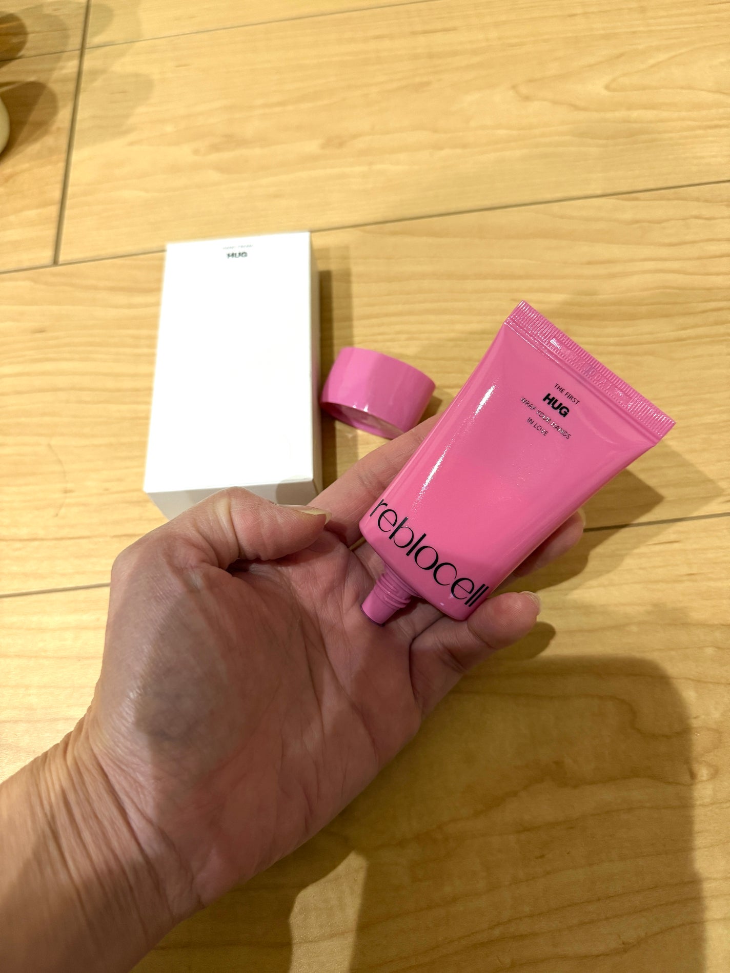 HUG ハンドクリーム/reblocell/ハンドクリームを使ったクチコミ(2枚目)