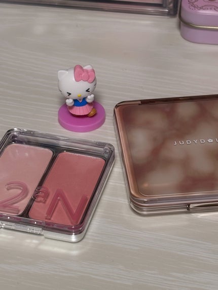 デュアルチーク 【新】11 ジューシーピーチ/2aN/パウダーチークを使ったクチコミ(1枚目)