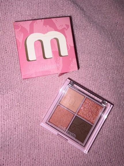 バブアイカラーパレット/minum/アイシャドウパレットを使ったクチコミ(2枚目)