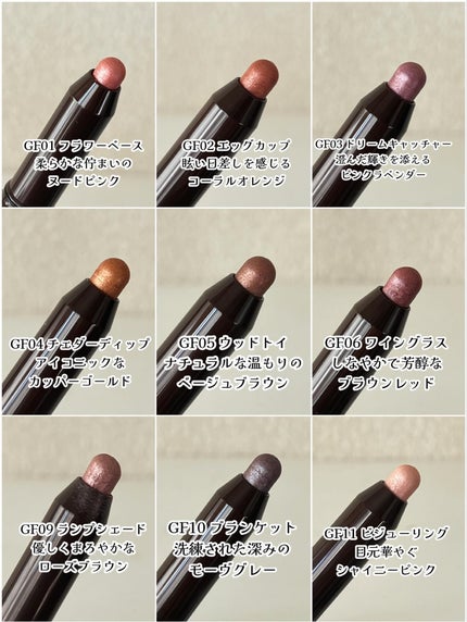 グリームオンフィットシャドウ/excel/スティックアイシャドウを使ったクチコミ(2枚目)