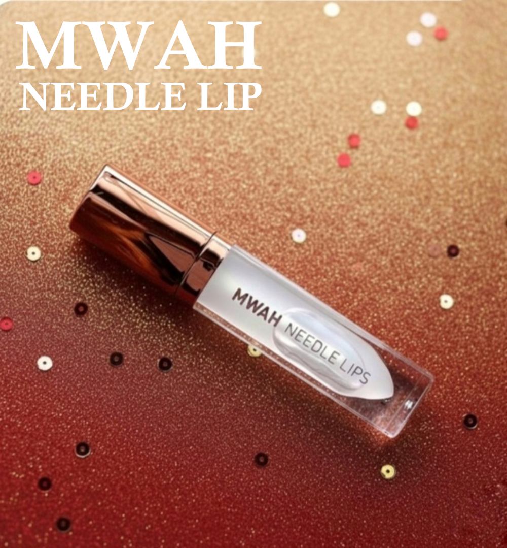 MWAH NEEDLE LIPS クリアカラー/MWAH/リッププランパーを使ったクチコミ（1枚目）