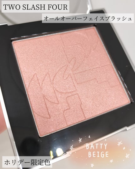 オールオーバーフェイスブラッシュ/TWO SLASH FOUR/パウダーチークを使ったクチコミ(1枚目)