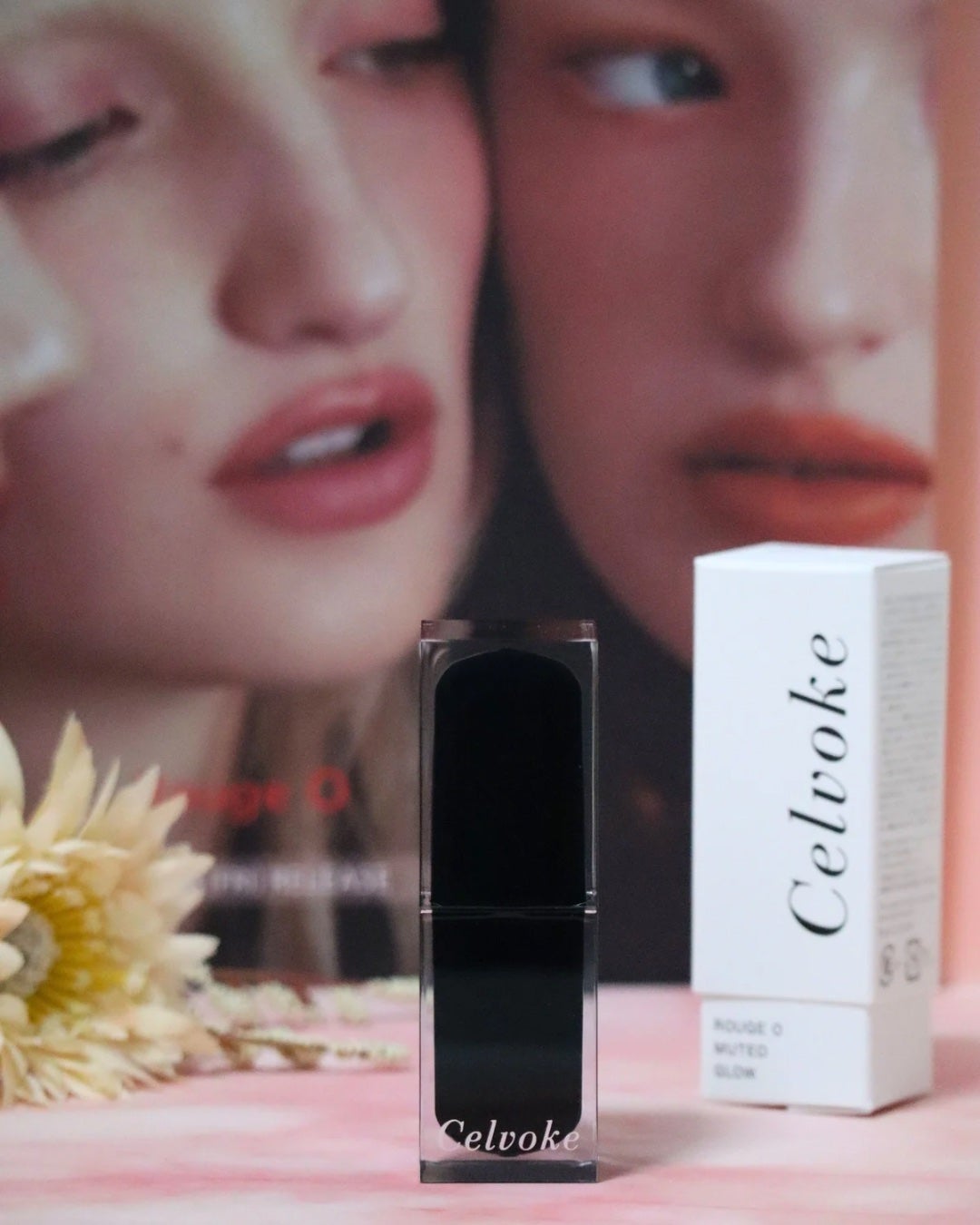 セルヴォーク ルージュ オー ミューテッドグロウ/Celvoke/口紅を使ったクチコミ(2枚目)