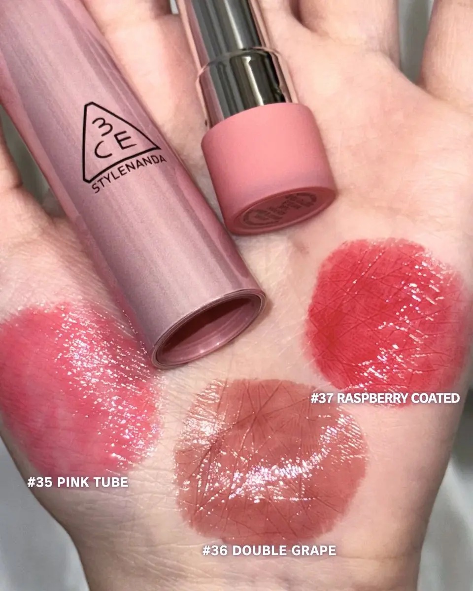 3CE グレイジーリップグロウ/3CE/リップグロスを使ったクチコミ（3枚目）