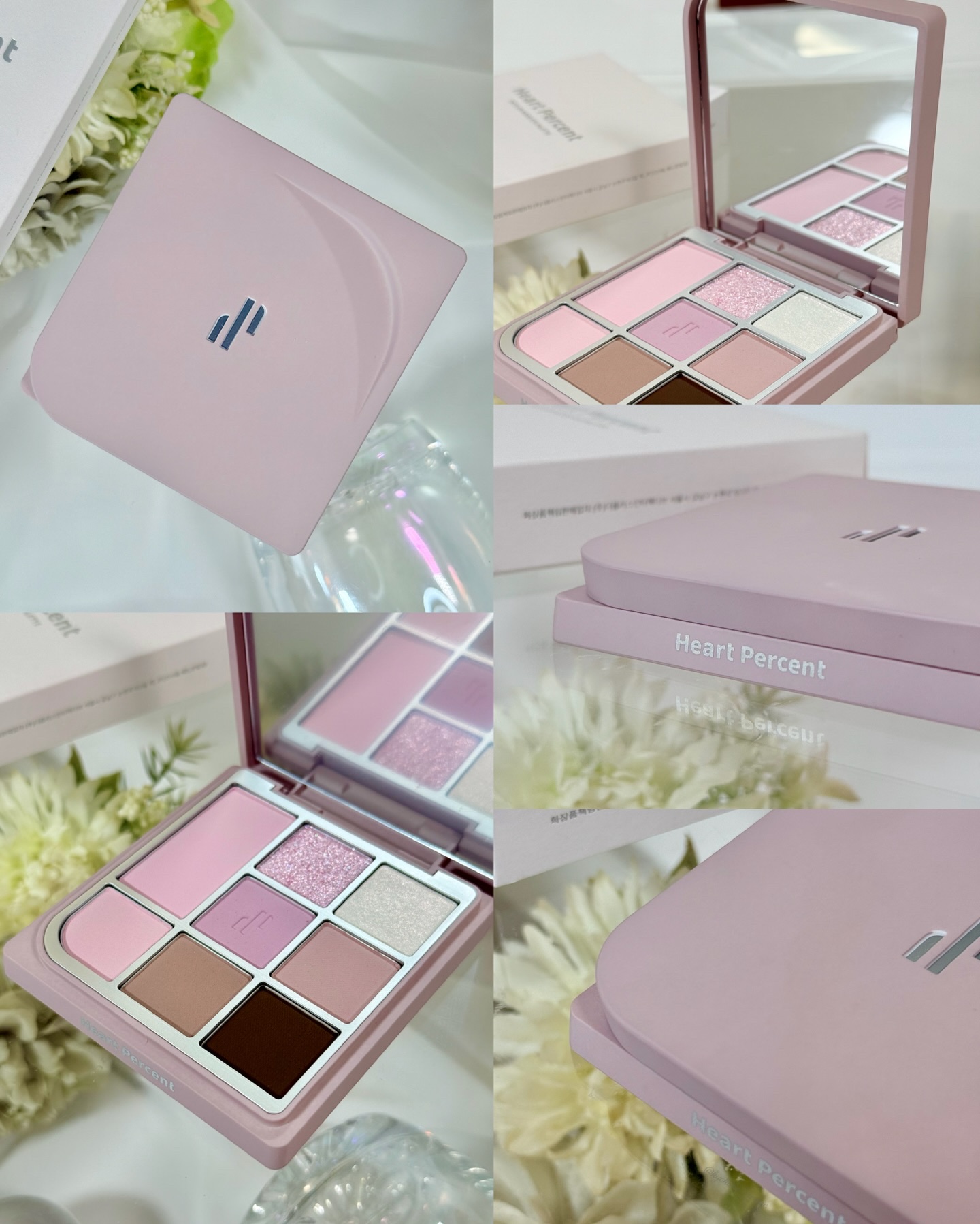 ドットオンムードアイパレット/Heart Percent/アイシャドウパレットを使ったクチコミ（3枚目）