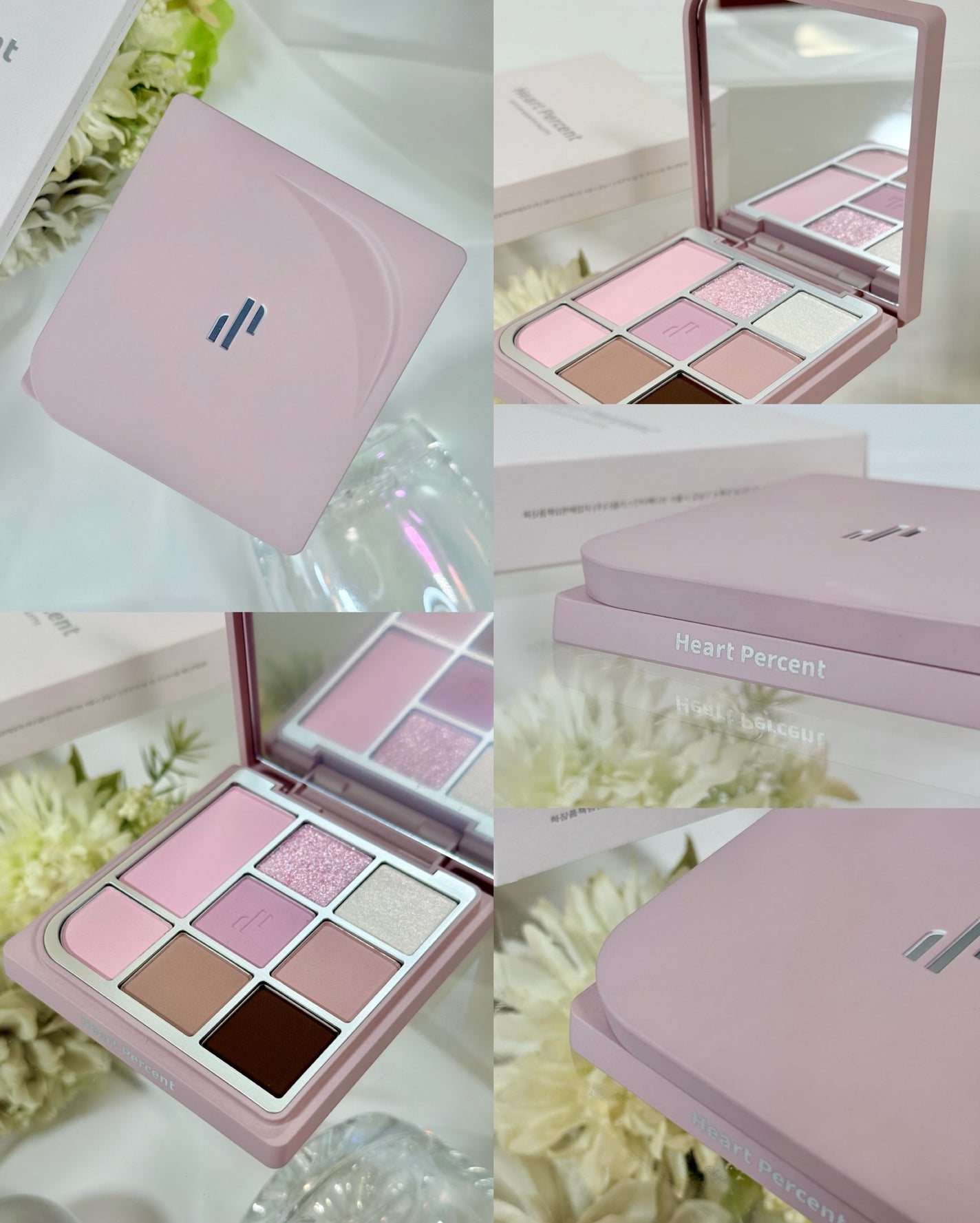 ドットオンムードアイパレット/Heart Percent/アイシャドウパレットを使ったクチコミ(3枚目)