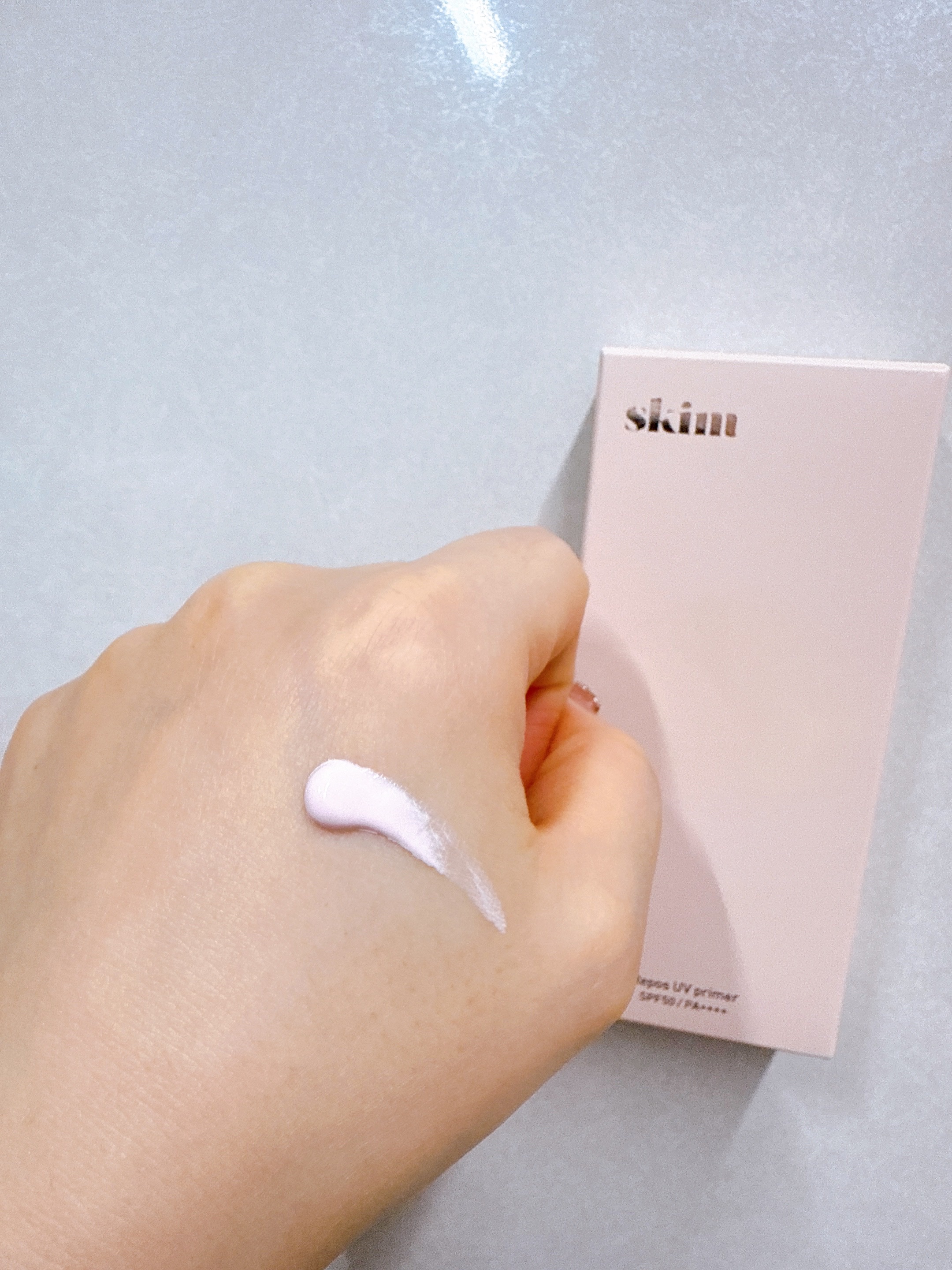 ルポ UVプライマー /skim /化粧下地を使ったクチコミ（2枚目）