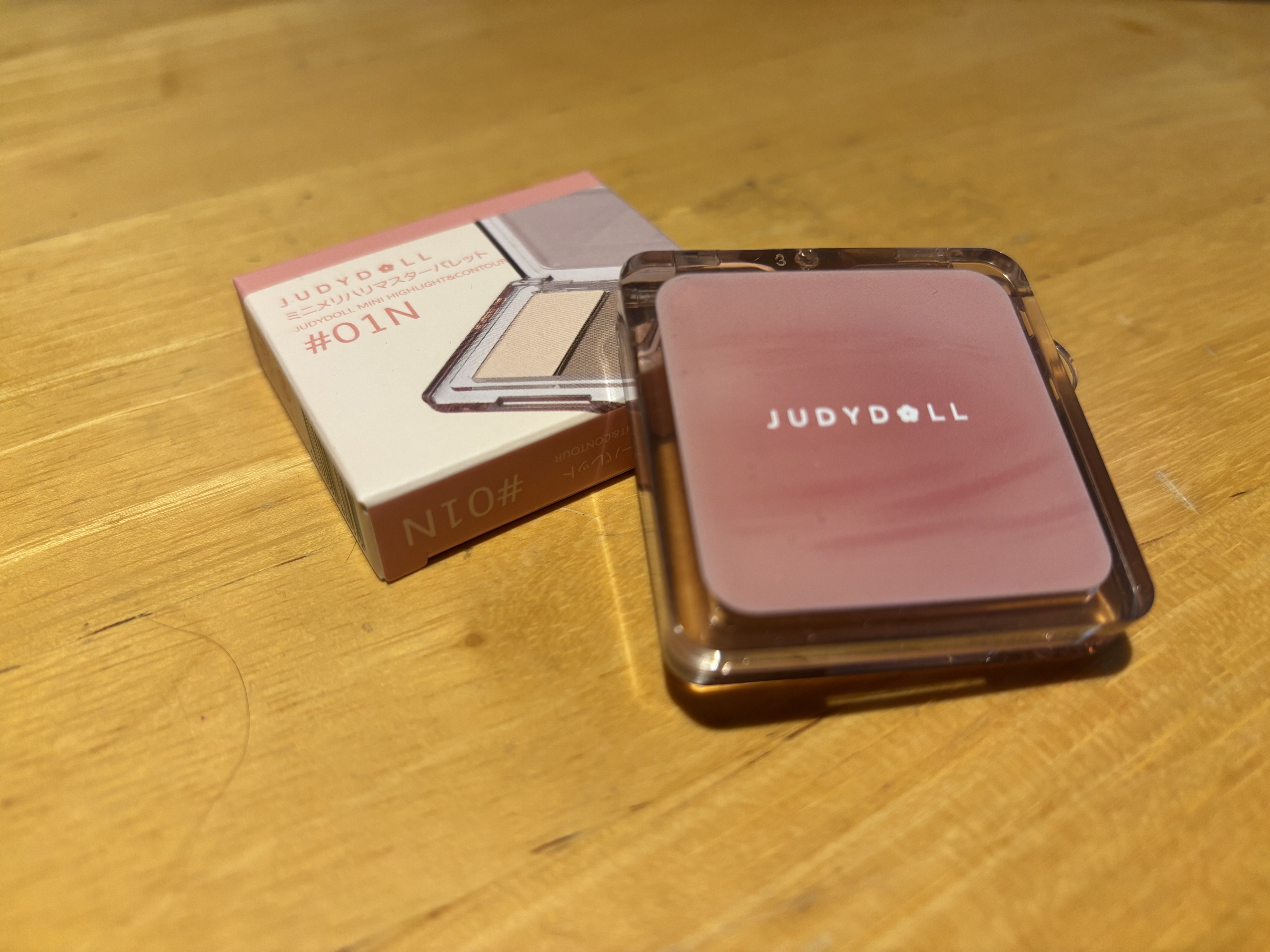 JUDYDOLL メリハリマスターパレット/JUDYDOLL/パウダーハイライトを使ったクチコミ（1枚目）