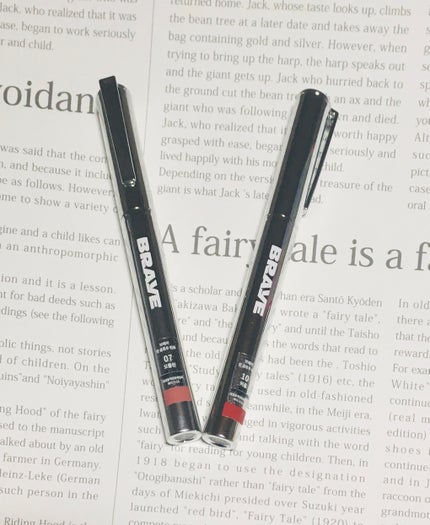 THIN GLOW TINT/BRAYE/口紅を使ったクチコミ(1枚目)