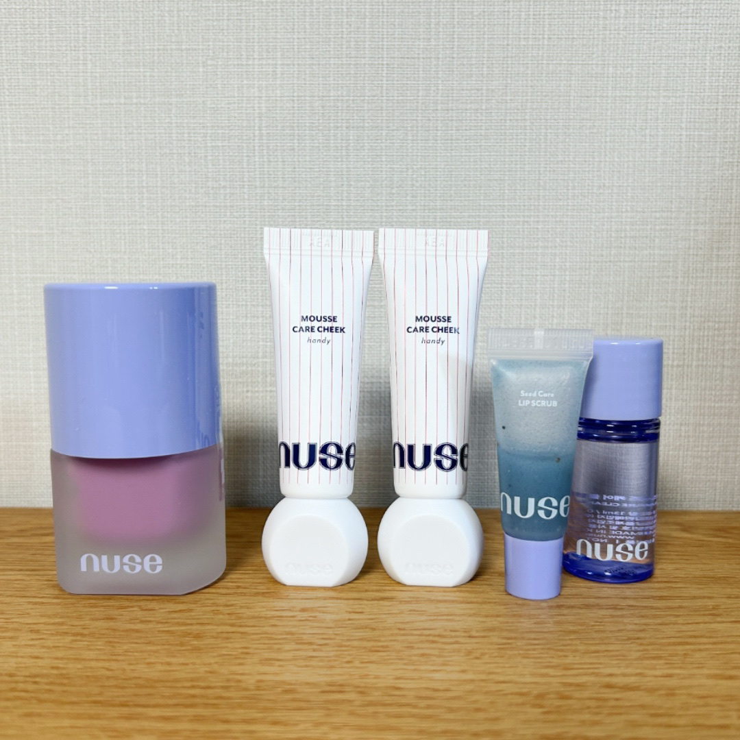 リキッドケアチーク 06 ミューリーボウル(muhly bowl)/nuse/リキッドチークを使ったクチコミ（1枚目）