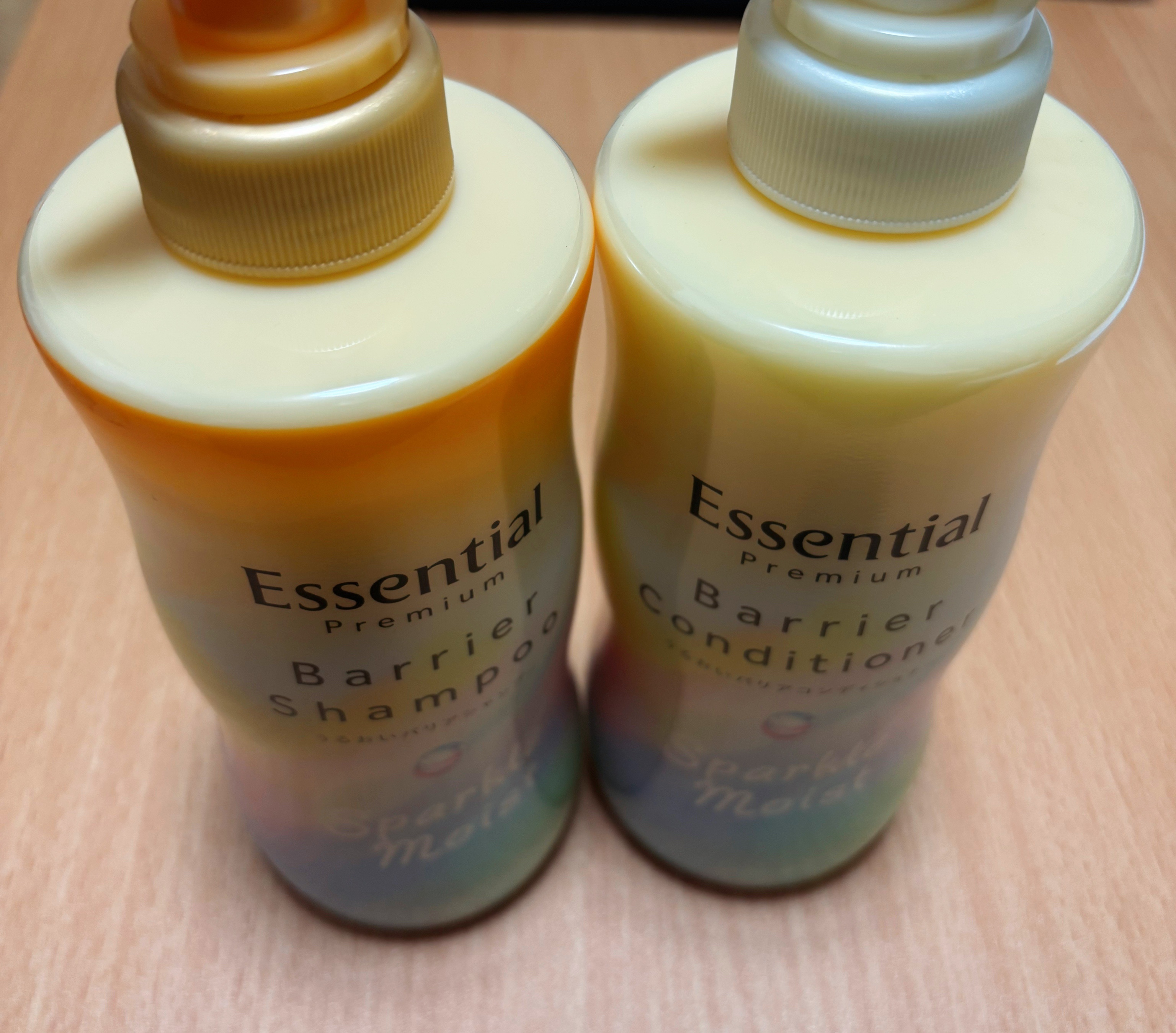 エッセンシャルプレミアム バリアシャンプー・コンディショナー スパークルモイスト/エッセンシャル/市販シャンプーを使ったクチコミ（1枚目）