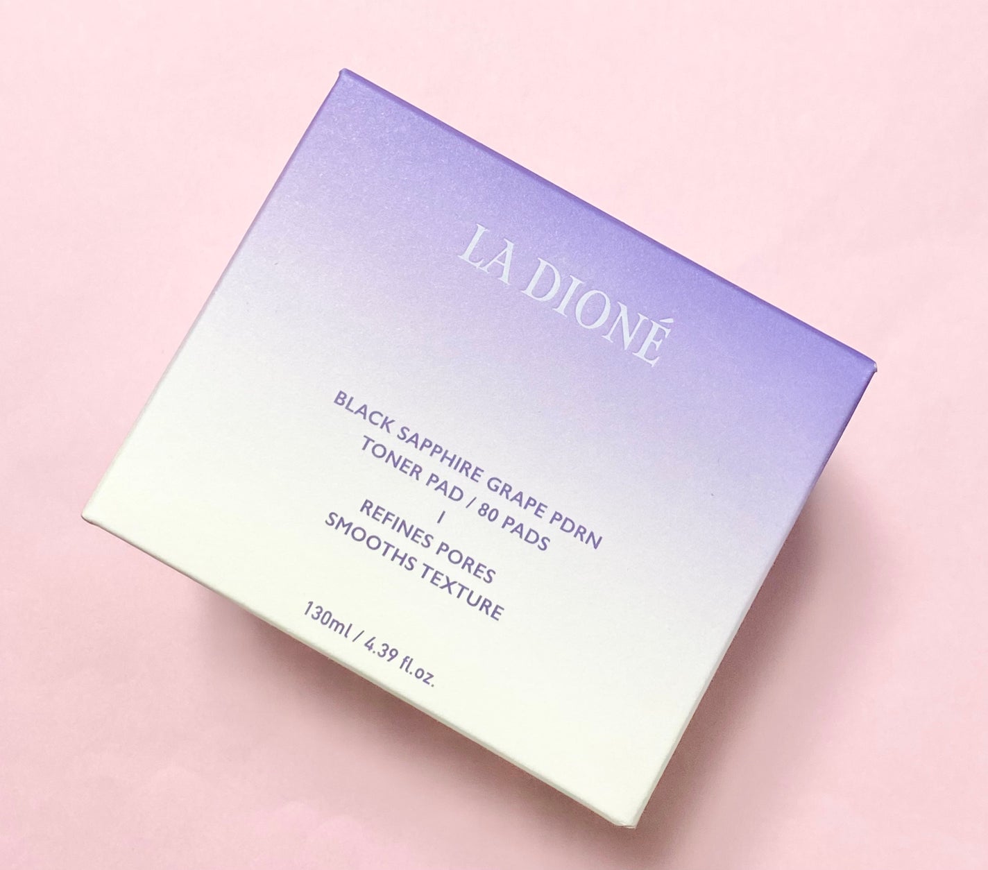 スイート サファイア ブドウ PDRN トナーパッド/LA DIONÉ/トナーパッドを使ったクチコミ(1枚目)