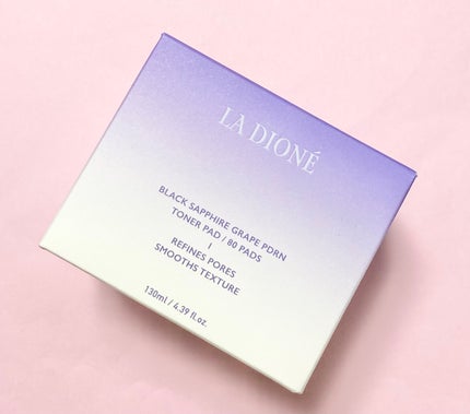 スイート サファイア ブドウ PDRN トナーパッド/LA DIONÉ/トナーパッドを使ったクチコミ(1枚目)