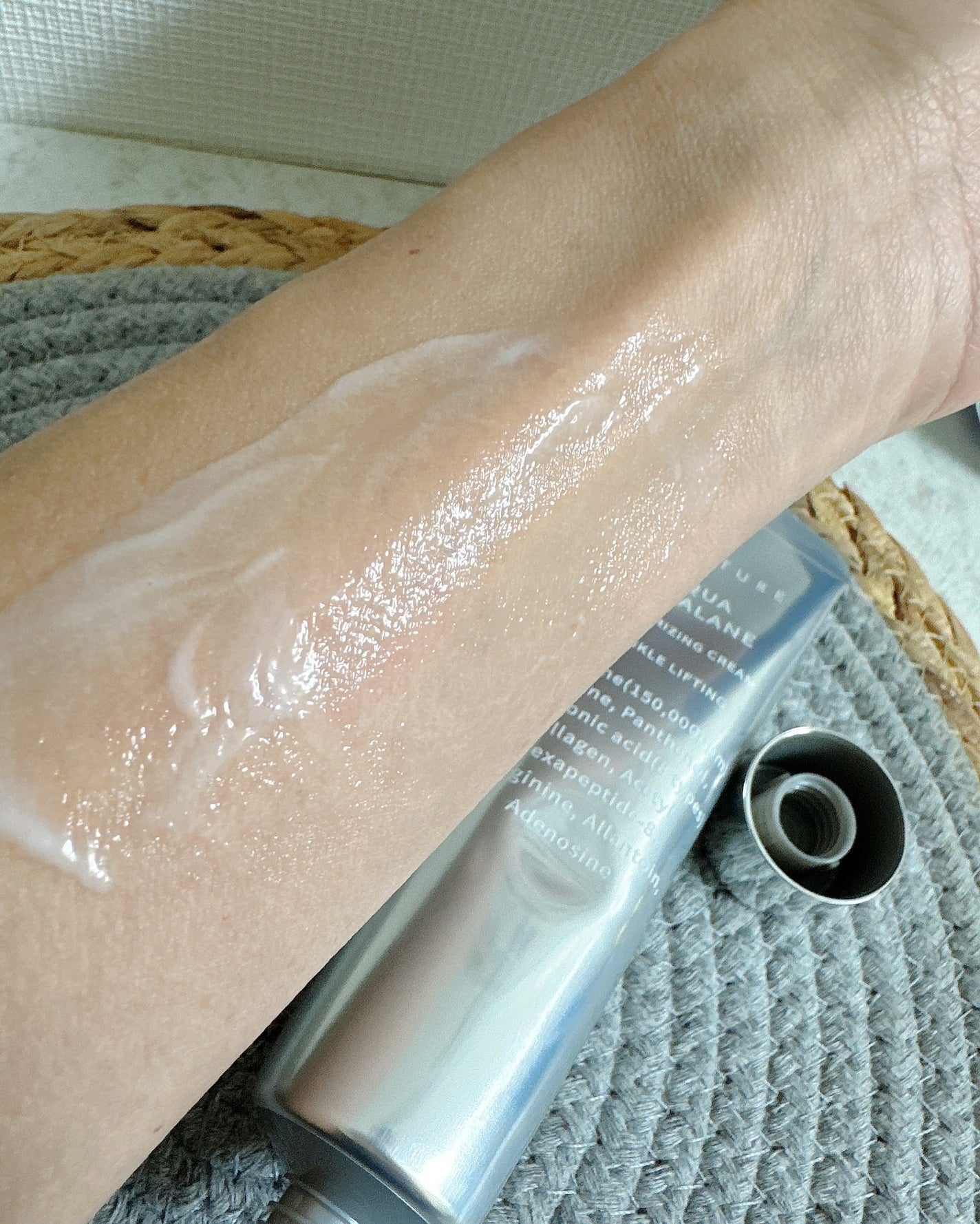 アクアスクワランモイスチャークリーム/S.NATURE/フェイスクリームを使ったクチコミ(4枚目)