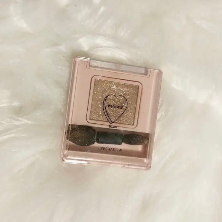 フーミー シングルラメシャドウ/WHOMEE/単色アイシャドウを使ったクチコミ(1枚目)