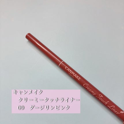 クリーミータッチライナー/キャンメイク/ジェルアイライナーを使ったクチコミ(1枚目)