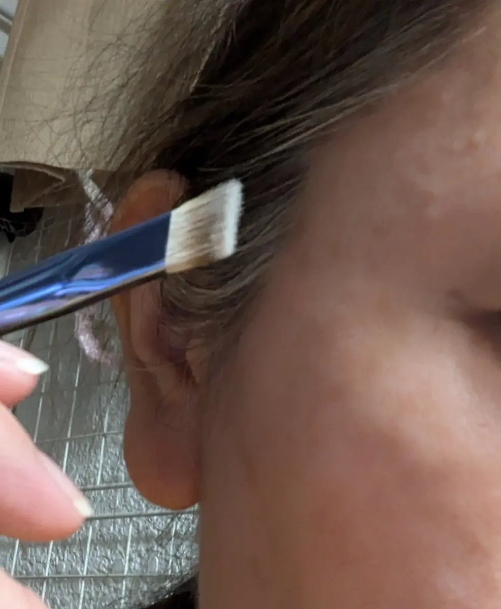 ヘアコンシーラーパレット&アーティスト デュアルブラシ/odiD/その他スタイリングを使ったクチコミ（3枚目）