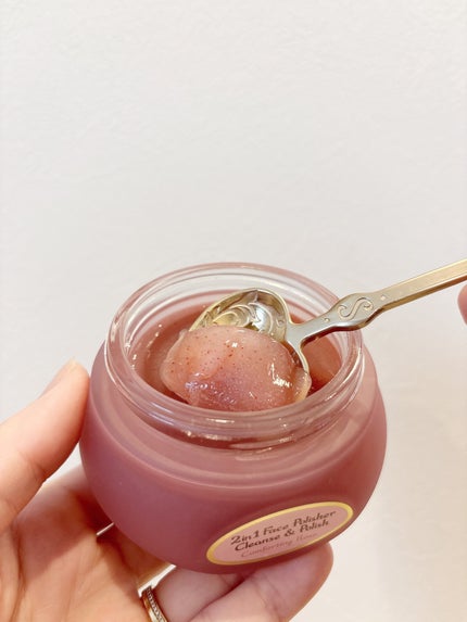フェイスポリッシャー コンフォーティング・ローズ/SABON/スクラブ・ゴマージュを使ったクチコミ(5枚目)