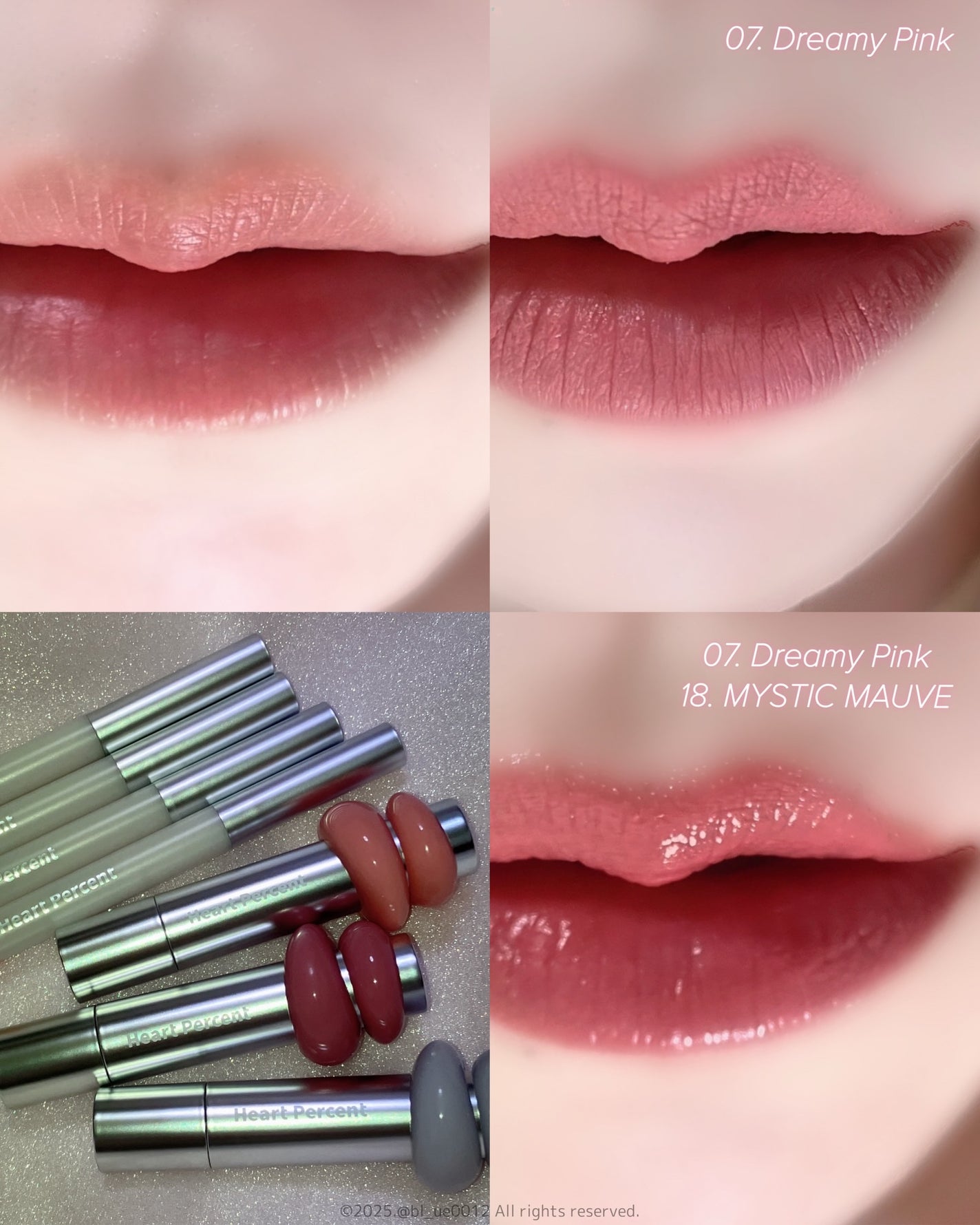 ドットオンムードワンウェイグロイティント/Heart Percent/リップティントを使ったクチコミ(8枚目)