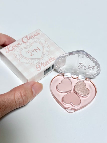 ラブクローバーパレット/2aN/アイシャドウパレットを使ったクチコミ(1枚目)